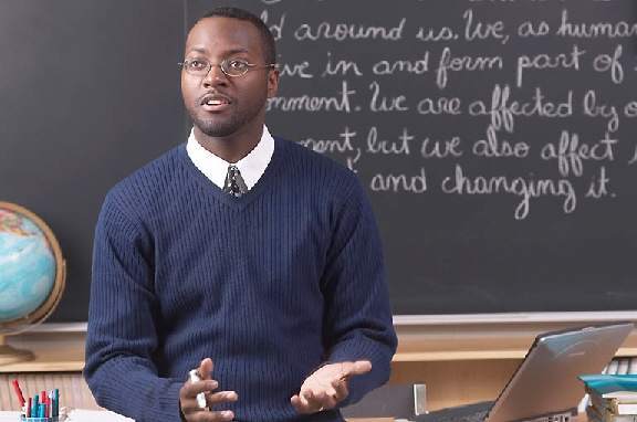 Black Male Teachers - an all too rare sight in the UK's Secondary Schools 